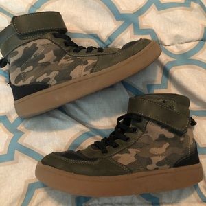 Old navy camouflage shoes